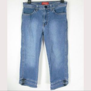 Zena Jeans Women's Capri Pants Size 6 Denim